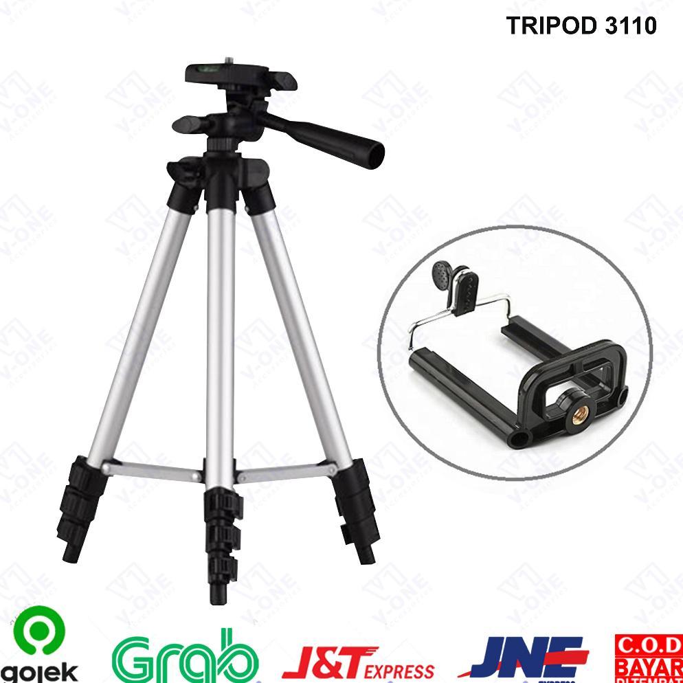 NEW PROMO TRIPOD 3110 TRIPOD HP TRIPOD KAMERA PANJANG 1 METER + HOLDER U