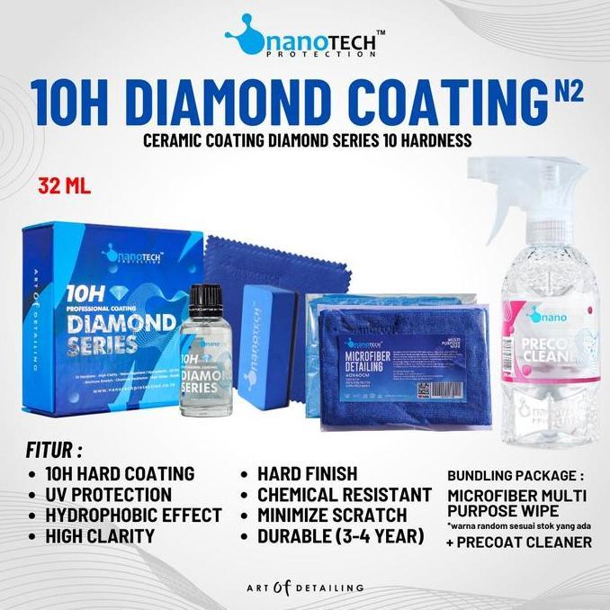 10H DIAMOND SERIES NANO CERAMIC COATING - nanoTECH PAINT PROTECTION