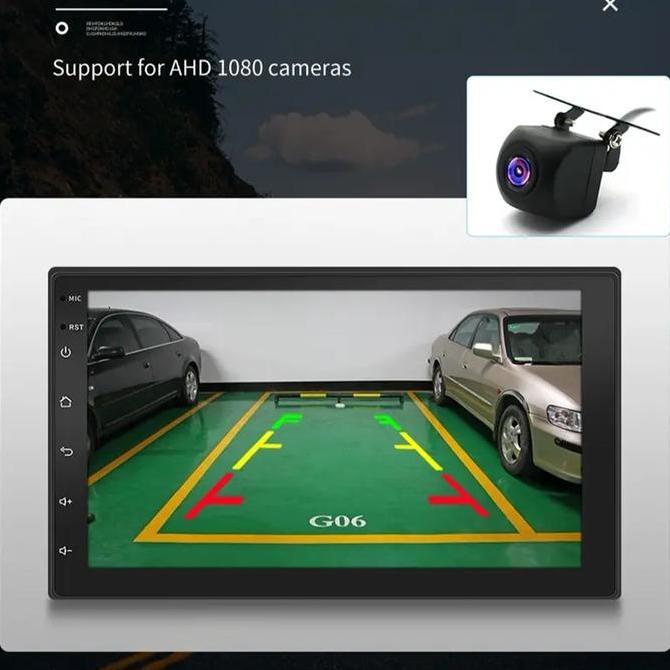 zakisellerdups - autoglide head unit android mobil 4g+64g 7/9/10 inch 2 din kontrol suhu cerdas ips 