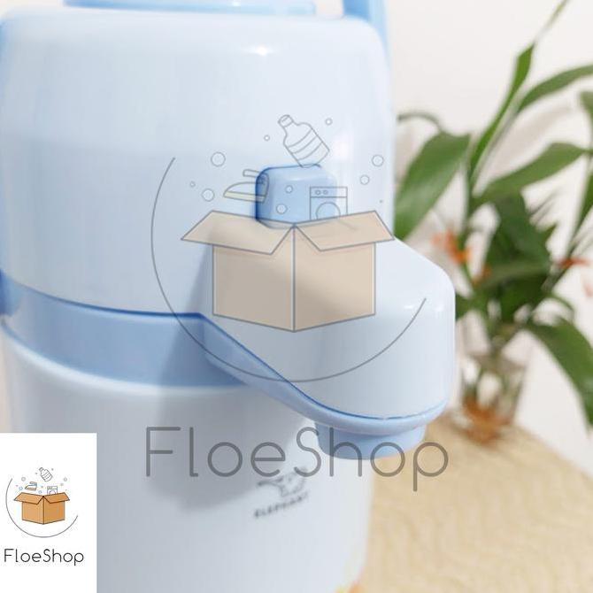 Termos Air Panas Pompa Pijit Pencet Besar Elephant / Gajah 2.5 Liter