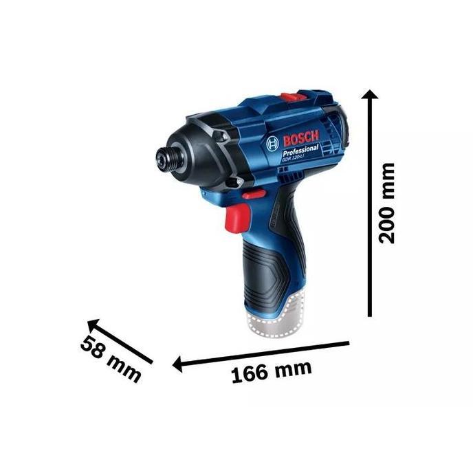 Superxx- Bor Obeng Impact / Bosch Impact Driver Gdr 120-Li