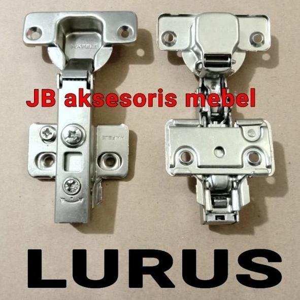 ENGSEL SENDOK HIDROLIS LURUS HAFELE / ENGSEL PINTU LEMARI SLOW MOTION