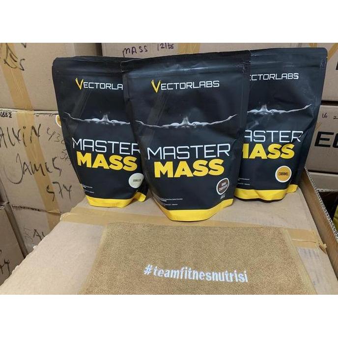 Capslock- Mastermass 2Lbs Vectorlabs Gainer Mass Susu Penambah Masa Otot Fitness