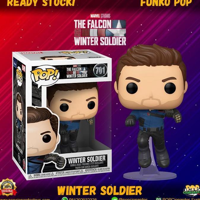 Funko Pop Marvel - The Falcon And Winter - The Winter Soldier #701