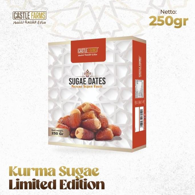 Castle Farms Kurma Sugae 250 gr - Kurma Sagai Kurma Susu