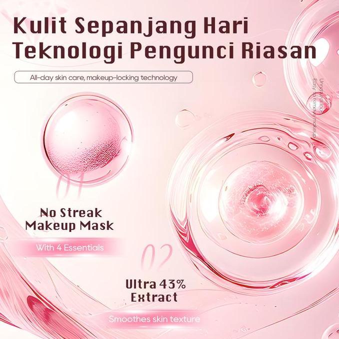 Xplus+- Drve Diamond Radiance Flawless Foundatiob Perfect Skintint Skin-Like Healthy Finish Penutup 