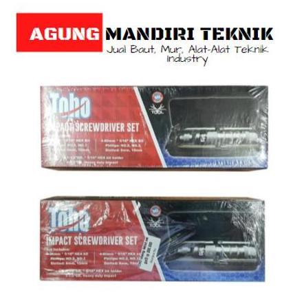 PROMO Obeng Ketok / Set Impact Screwdriver TOHO / Obeng Ketok
