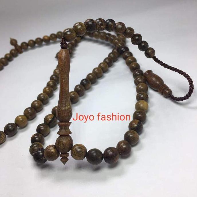TASBIH FOSIL GALIH KAYU GAHARU KALIMANTAN WANGI