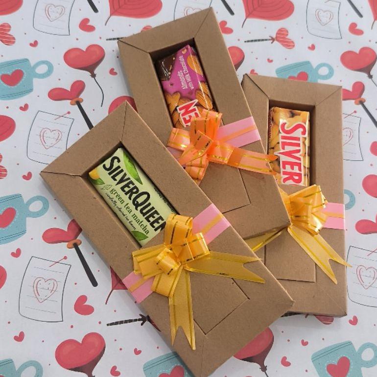 Hampers Coklat Box / Coklat Valentine / Coklat Silverqueen / Cadburry / Delfy / Coklat Mini Box Cod