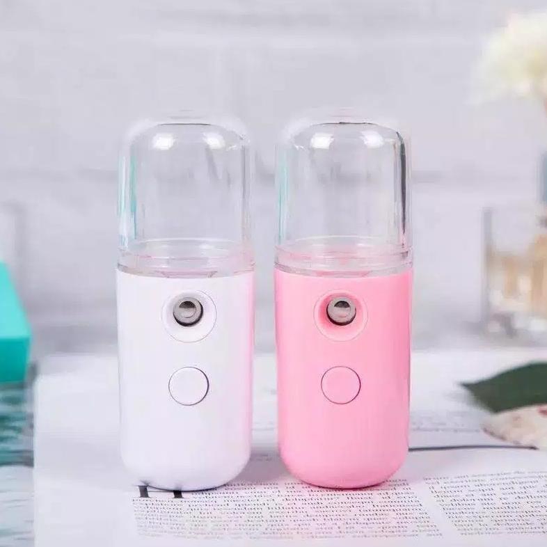 CUCI GUDANG NANO SPRAY MINI PORTABLE USB CHARGER TERMURAH - MIST SPRAYER PELEMPAB WAJAH MINI