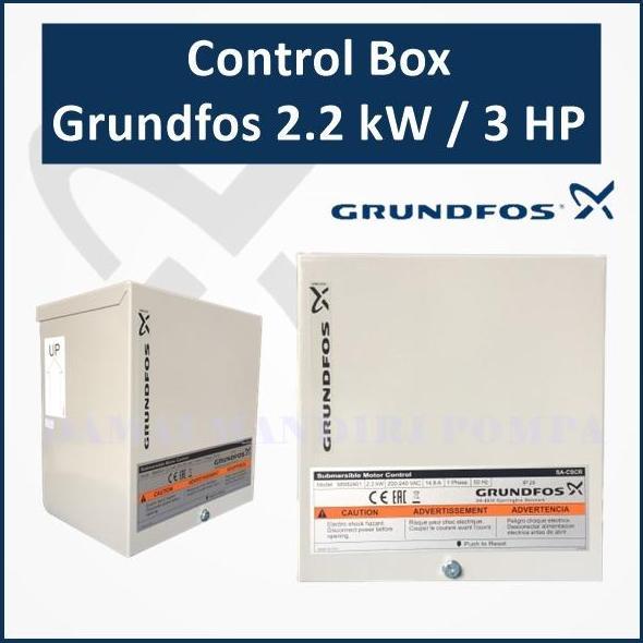 TERBARU - Control Box Grundfos 3HP