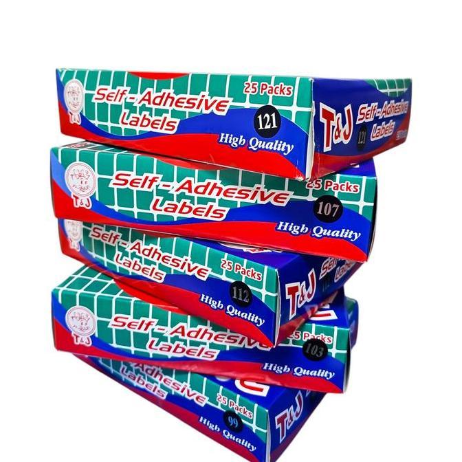 Ready stock Label TOM & JERRY (1 pak isi 10 lembar) 99, 112, 121, 103