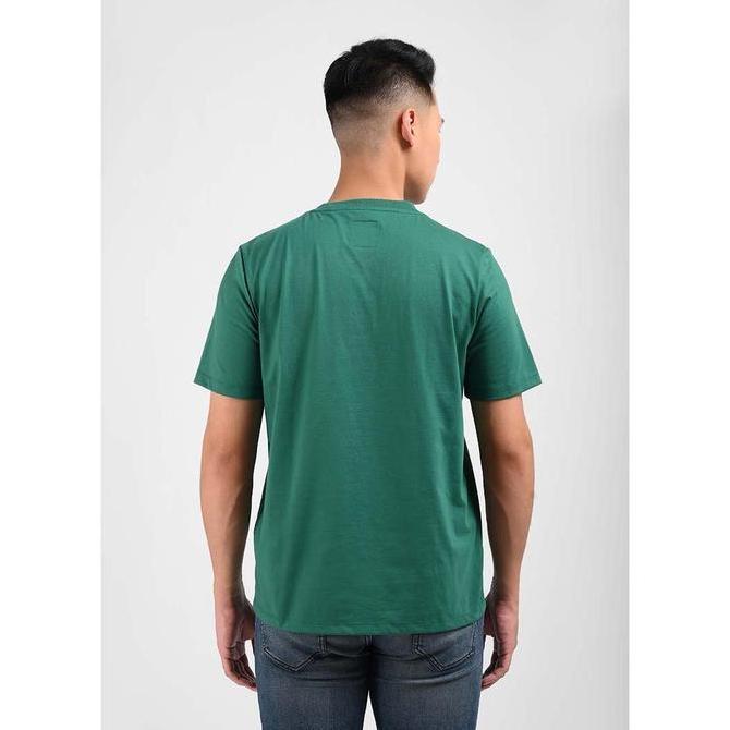 Manzone Kaos Lengan Pendek Pria  ALPHABED - GREEN Original