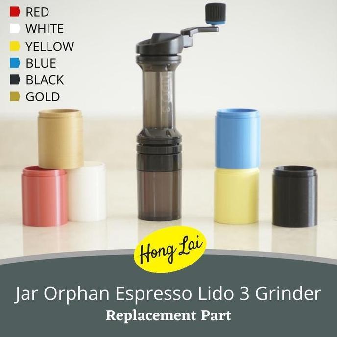 NEW Jar Orphan Espresso Lido 3 Grinder