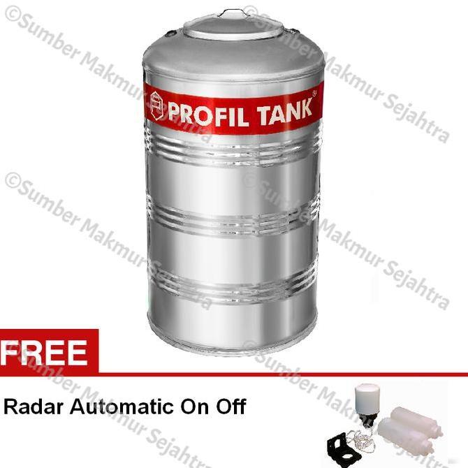 Terjangkau Tangki Air Stainless Profil Datar Ps 700 D Toren Tandon 560 Liter