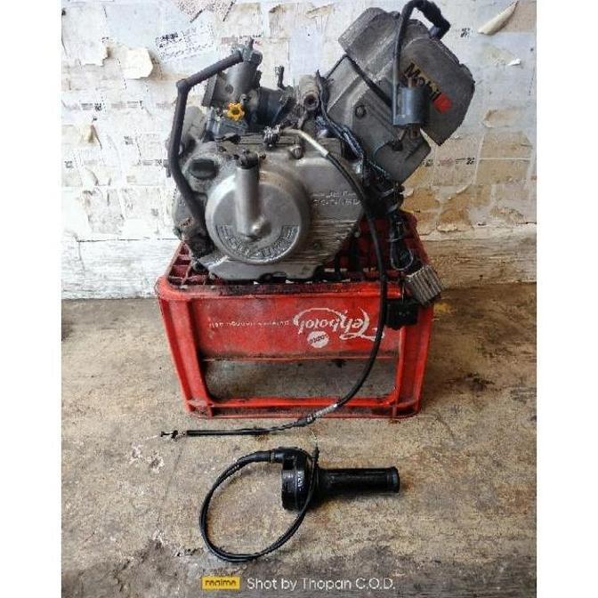 Terlaris Mesin Satria 2Tak 6 Speed Set Pengapian Karbu