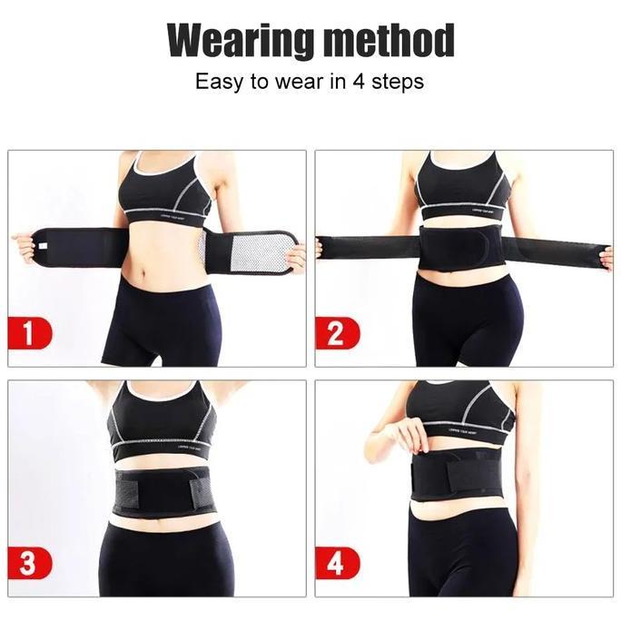 DI44 - Korset Terapi Pinggang Magnetik Korset Panas Terapi Pinggang Korset Buat Sakit Pinggang