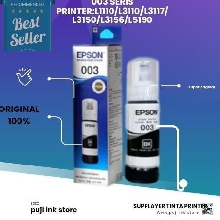 Coretan- Tinta Epson 003 Bk Original