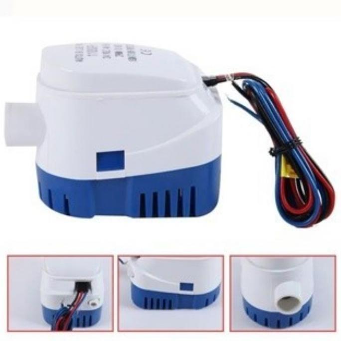 Ready StockBilge pump DC 12V/24V Pompa air celup 1100GPH CH8028 Pump Mini Submersible Serbaguna hidr