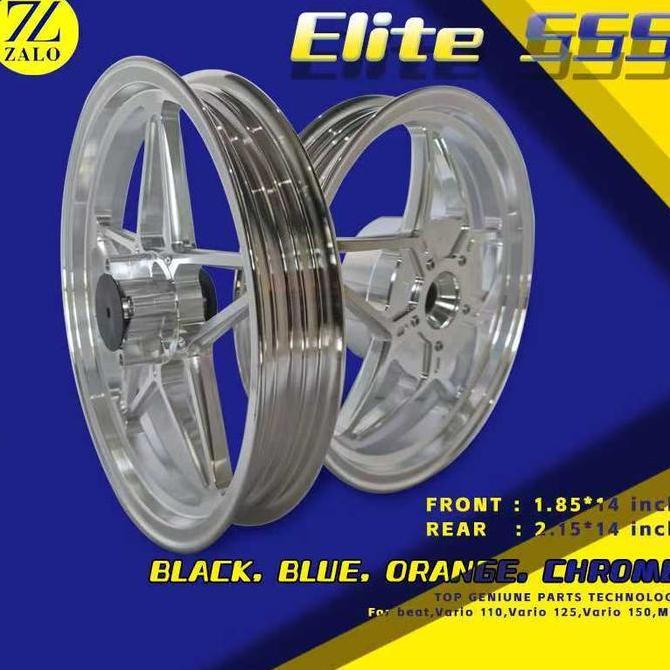Cnc Velg Ring 14 , Racing Pelek For Honda Beat / Scoopy / Vario / Mio Sporty / Smile, Velg  Bintang 