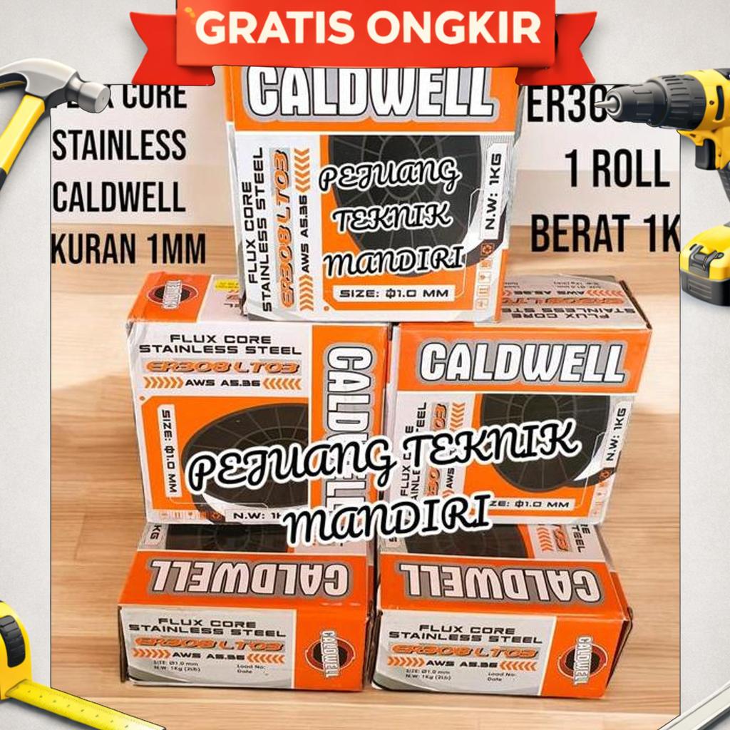 Kawat Las Flux Core Stainless 1Mm Caldwell / Kawat Las Fluxcore Stainless 1 Mm Caldwell