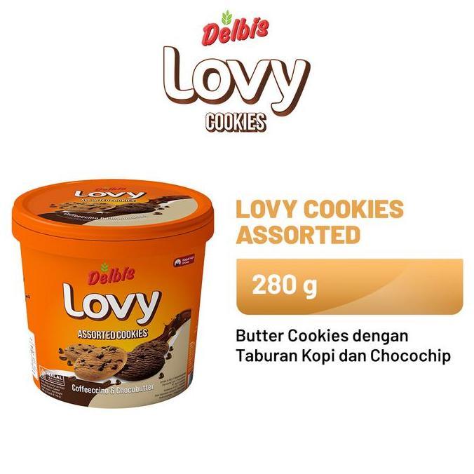 Delbis Lovy Cookies Assorted