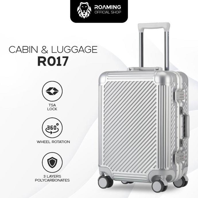 Wscx- [New Arrival] Roaming Koper Kabin & Bagasi R017