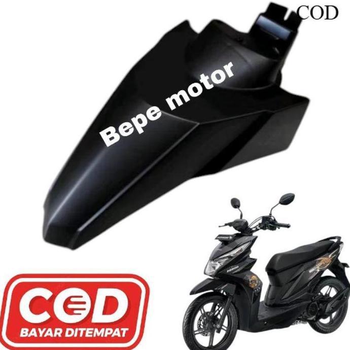 Sparepart Spakbor Depan Motor Honda Beat Street K81 Warna Hitam Tahun 2016 - 2019 - Slebor Beat Stre
