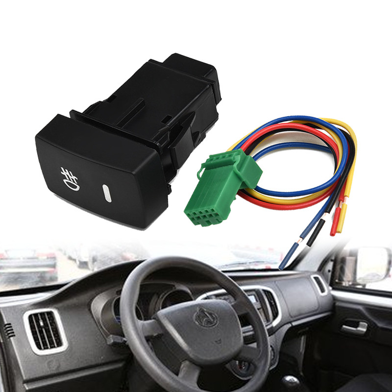 Switch Tombol Foglamp Lampu Tembak Kabut Mobil Honda CRV Civic Jazz City Komplit Socket Kabel