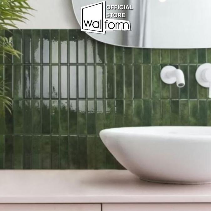 Sticker Tile Peel & Stick 3D Wall Panel , Wallpanel Sticker Motif Keramik