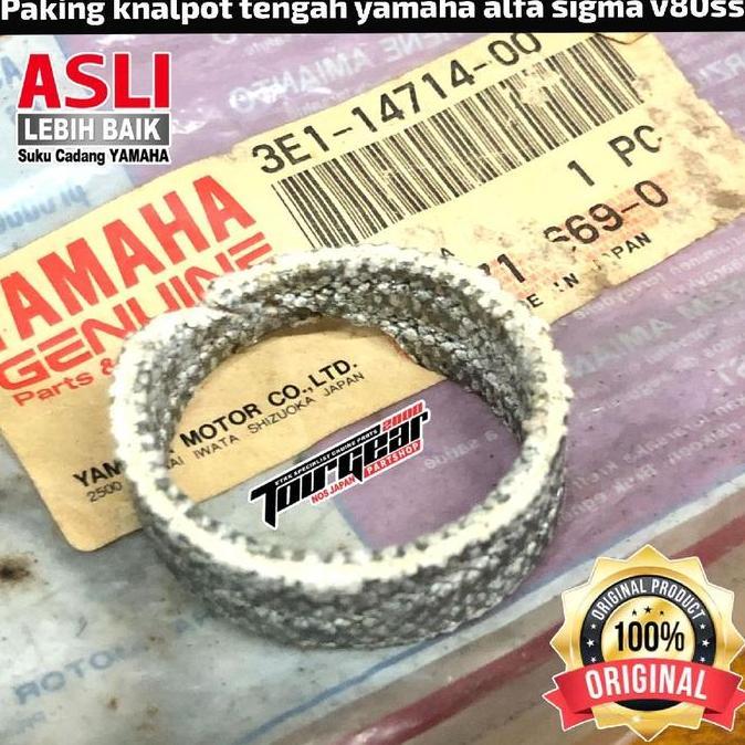 PAKING KNALPOT TENGAH ALFA SIGMA V80SS ORI YAMAHA JAPAN 3E1-14714-00