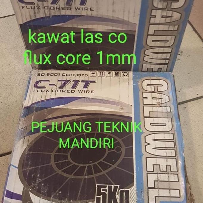 Procing- Mig Wire Flux Core E71T 1Mm Kawat Las Co Flux Core 1 Mm Tanpa Gas