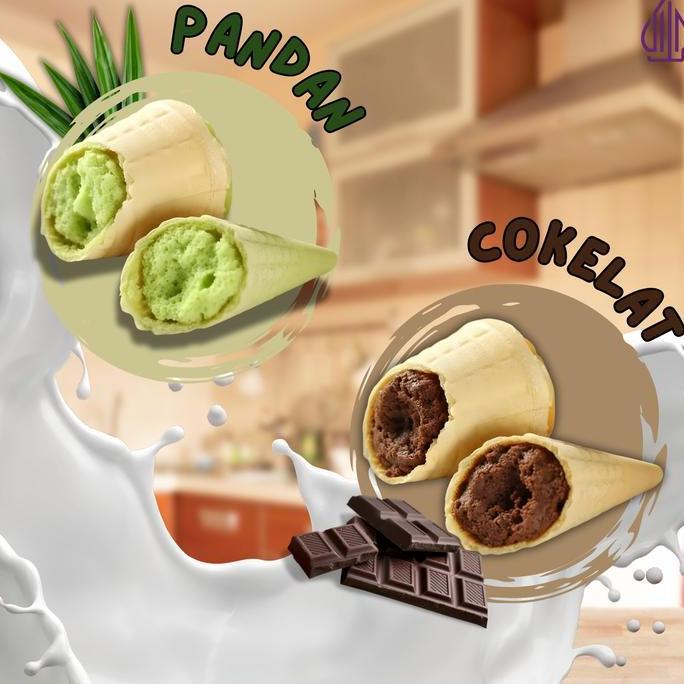 Winwin- Cod (Halal) Kue Es Krim Korea/Kue Isi Soft Cake/Bahan Telur & Tepung 1:1/Kue Sarapan Untuk A