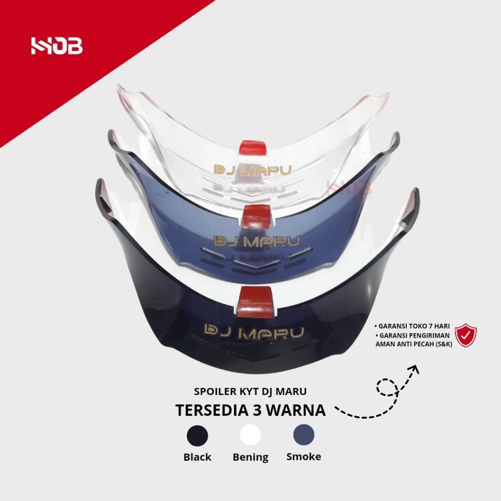 BIG PROMO spoiler helm KYT DJ maru / SPOILER HELM KYT DJ MARU Variasi Helm - KYT DJ MARU AKSESORIS H