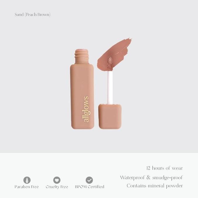 Bytwll- Sand Lid Pigment (Allglows Creamy Matte Liquid Eyeshadow)