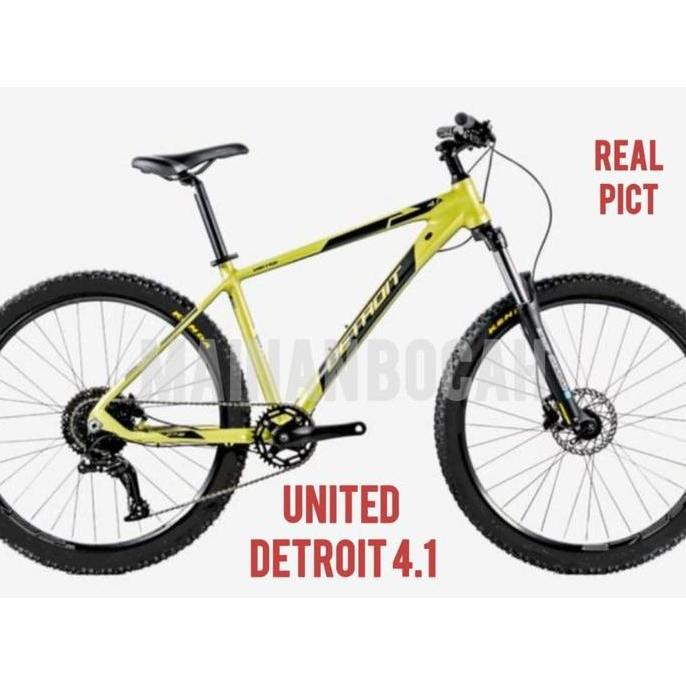 Terlaris Sepeda Gunung Mtb United Detroit 4.1 Sepeda Gunung Detroit 4.1 By United Terbaru