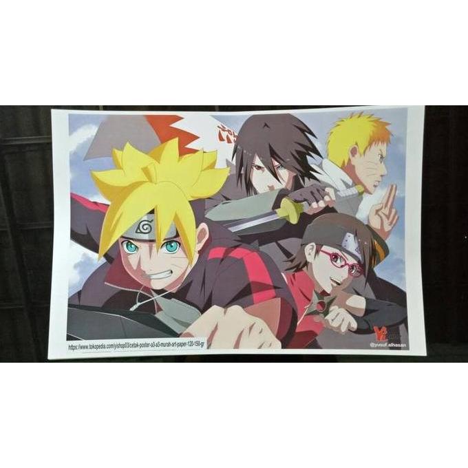 Cetak Poster A2 + Laminasi Glossy/Doff Murah (Art Paper)