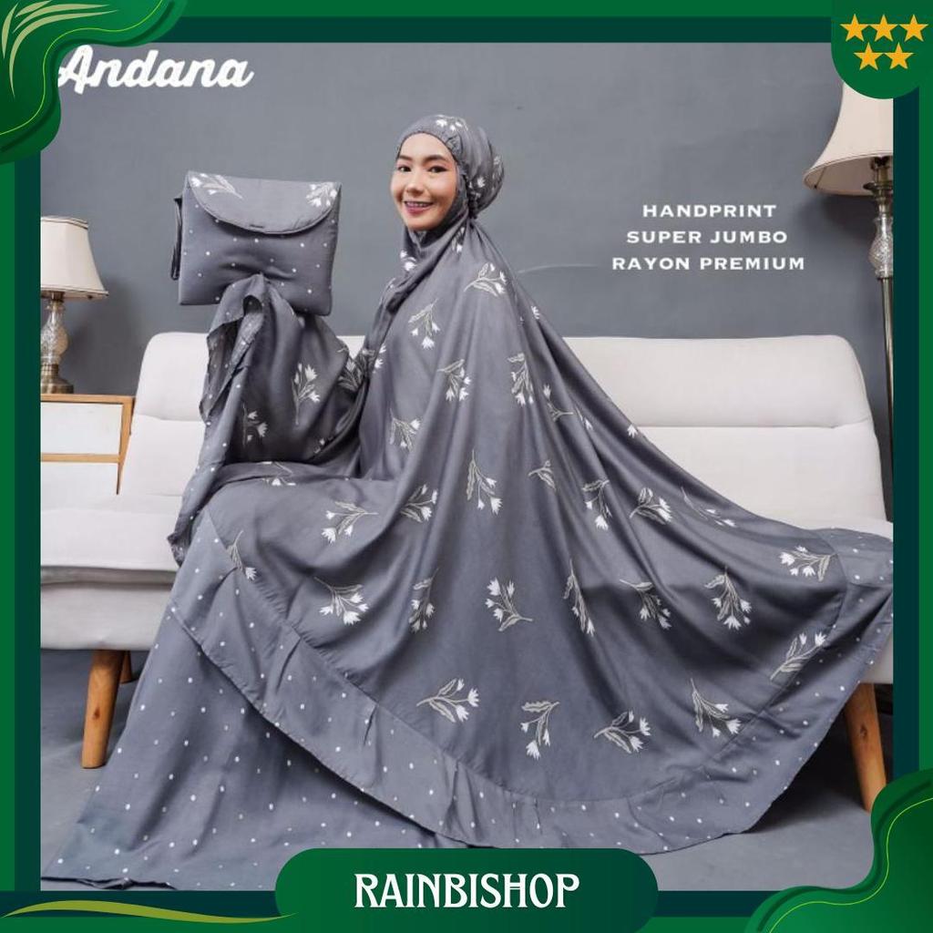 Mukena Dewasa Katun Rayon Premium Super Jumbo Bahan Jatuh Dan Adem Mukena Traveling Motif Terbaru