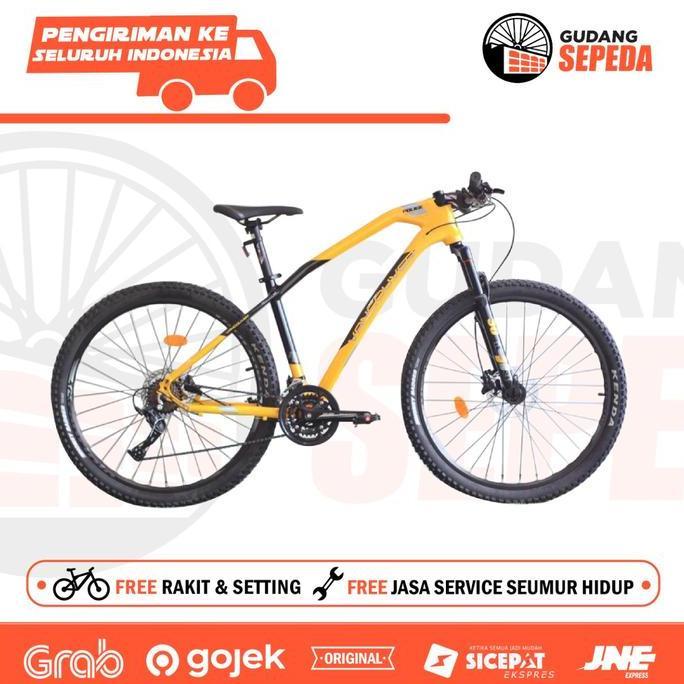 Terlaris Sepeda Gunung Mtb Element Police Vancouver Y8 24 Speed Shimano New Sni