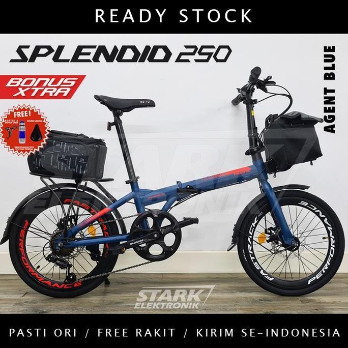 Terlaris Pacific Splendid 250 Sepeda Lipat Folding Bike