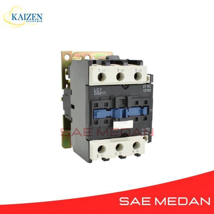 Magnetic Contactor Lc1D 5011 / Kontaktor Lcid5011 New Stok