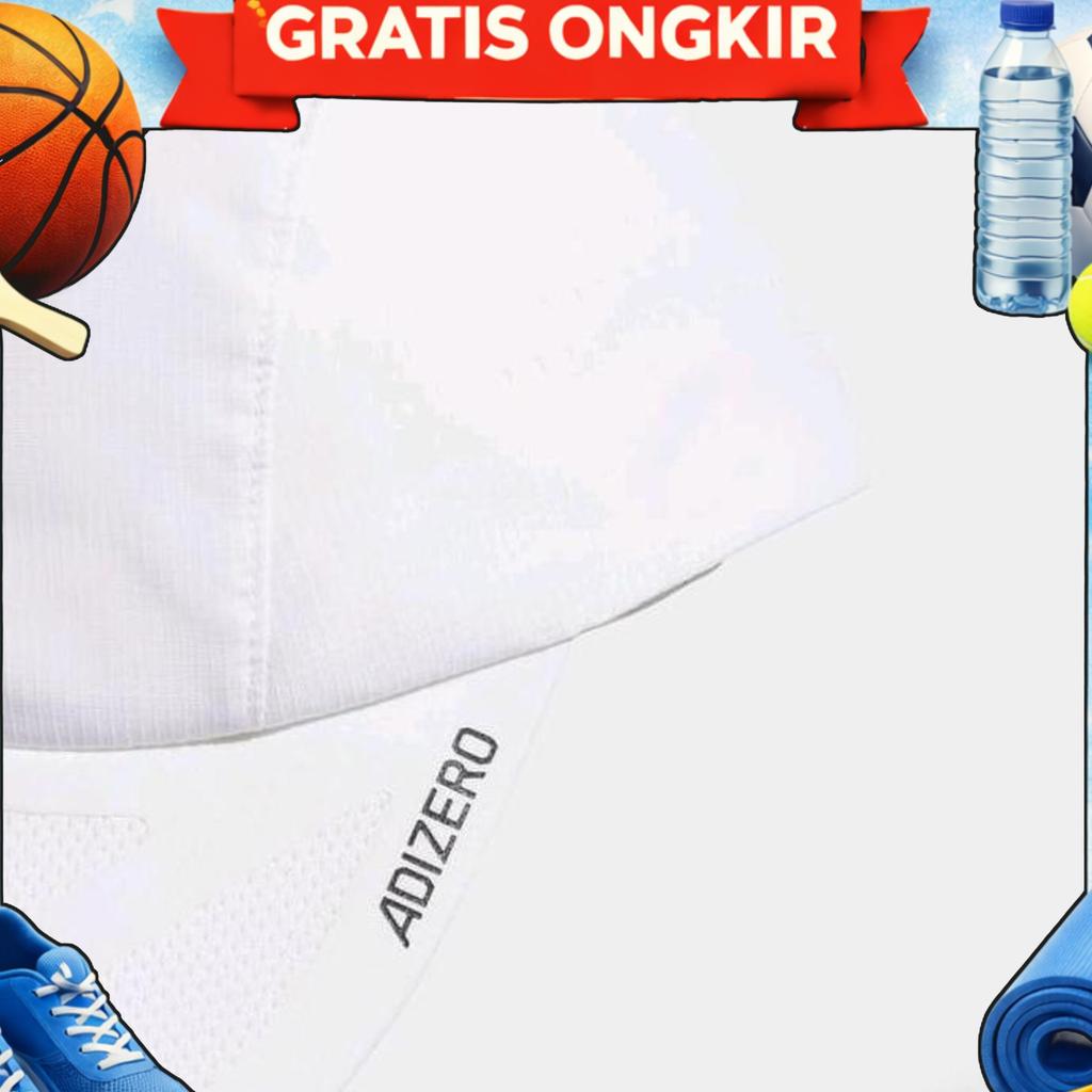 Adidas Running Adizero Lightweight Climacool Cap White Putih Jv5933 Topi Original 100% Runningxadize