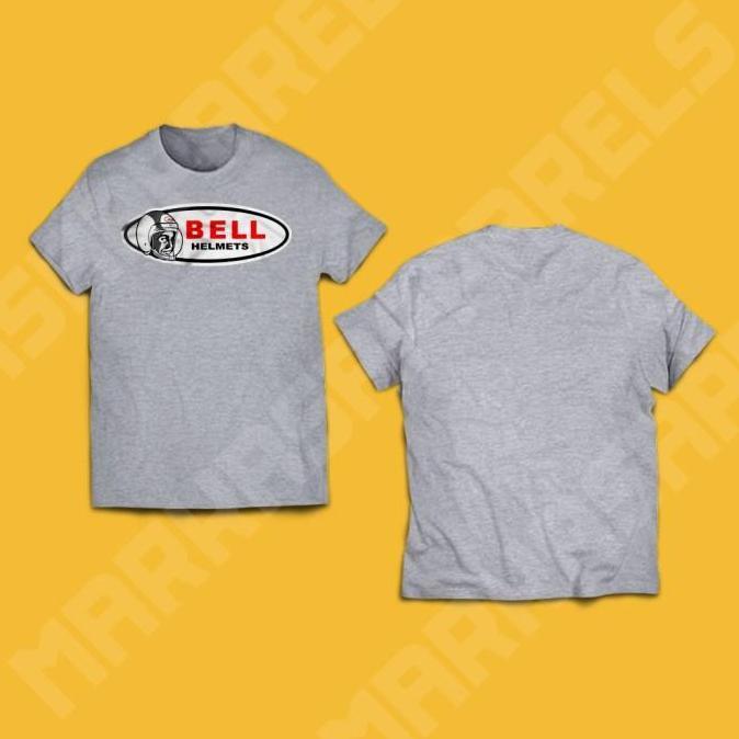 Kaos Tshirt Bell helmet vintage helm bell