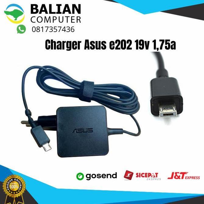 NEW Adaptor Charger Laptop Asus e202 e202sa e202s x205 tp200 19v 1,75a Ori