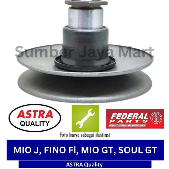 Promo Pully Puli Belakang Set MIJ YAMAHA MIO J, FINO Fi, MIO GT, SOUL GT FEDERAL Original Murah Disk