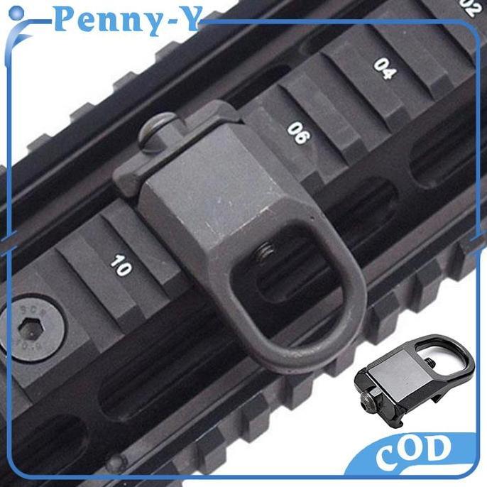 QWEKLY Quick Detach Qd RSA Tactical Sling Swivel Mount Adapter rail picatinny
