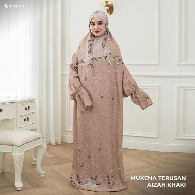 Spesial [New] Tazbiya Mukena Terusan Premium | Mukena Rayon Terusan 2 In 1
