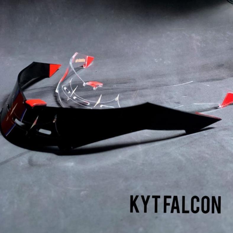 BEST DEALS Spoiler Helm KYT Falcon Fr / Falcon 2