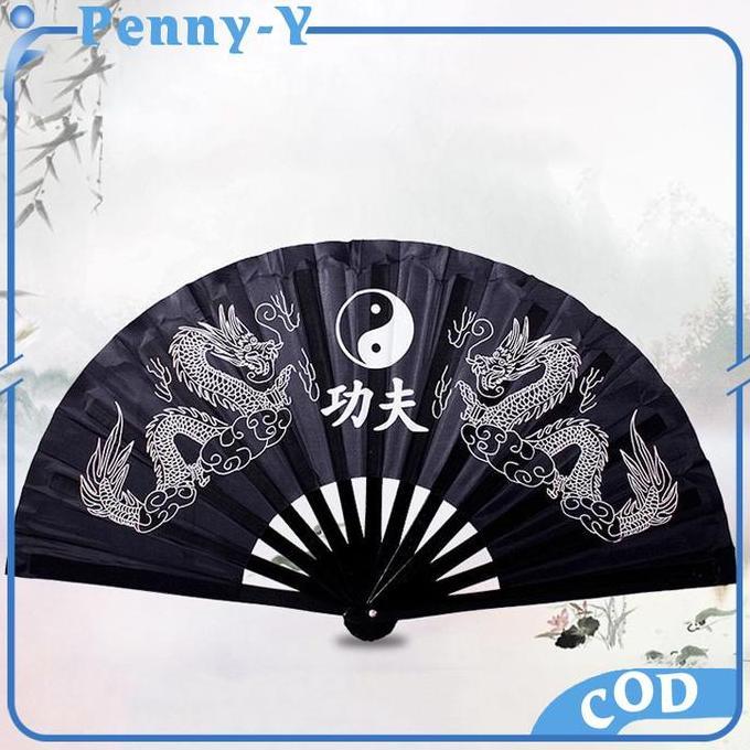 MONOLOZ Kipas Tangan Lipat Kungfu Lipat Kipas Kungfu Jumbo Kipas Silat