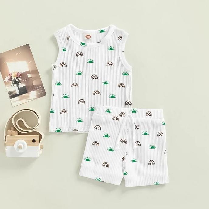 BL87 }} Baju Setelan Anak Milano fashion